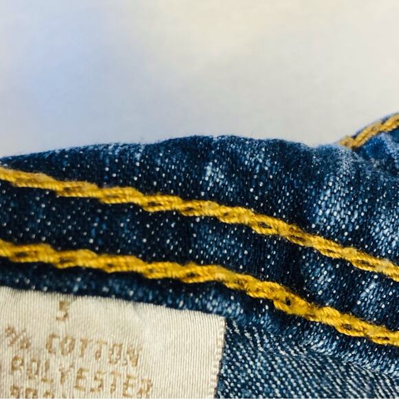 Y2k Phat Fashions Silver Label Jeans Flare Leg Iconic Cat Logo on back pocket - Picture 7 of 16